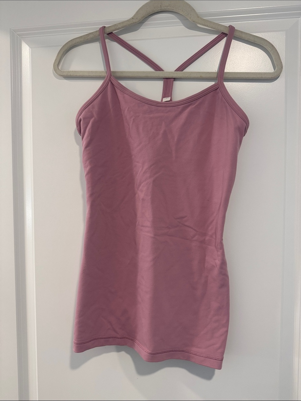 lululemon athletica Dusty Rose Strappy Tank Top